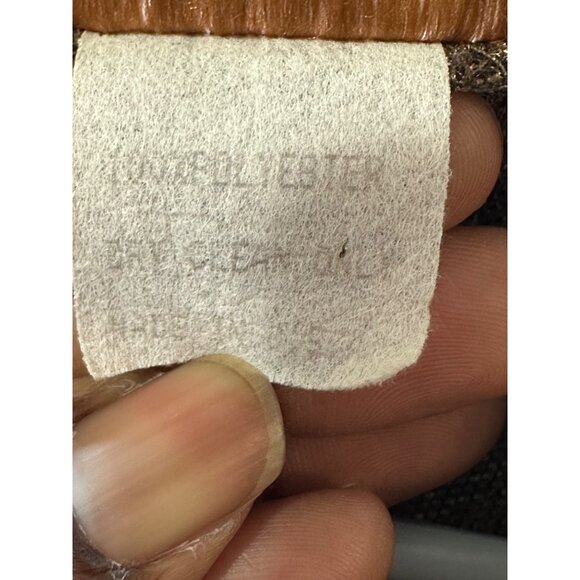 Vintage Surrealist Button Up Cropped Cardigan Floral Embroidery Large Buttons L - Picture 6 of 12